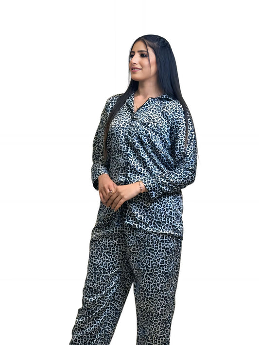Snow Leopard Co-Ord Nightwear
