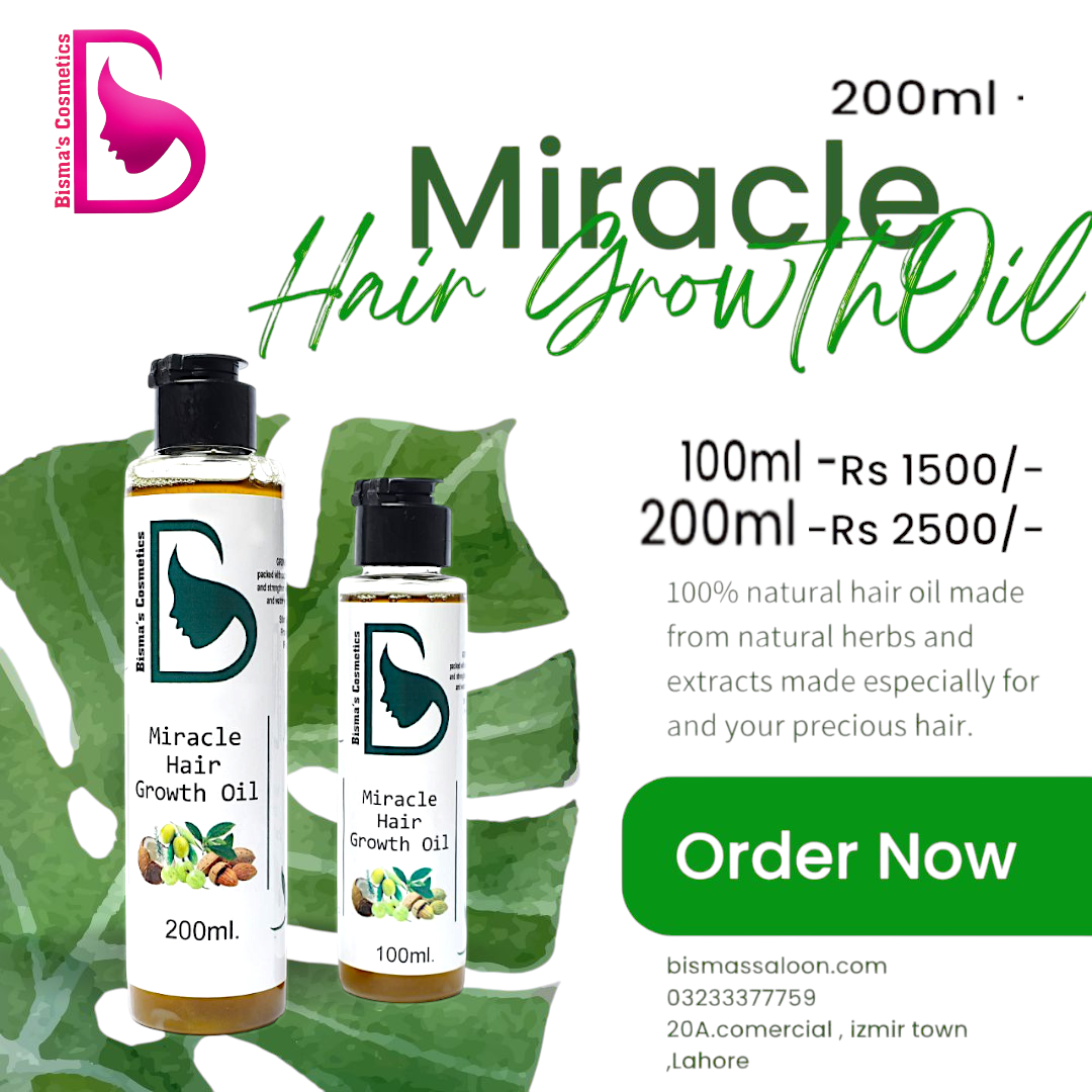 Bisma's Cosmetics Miracle Hair Growth Oil