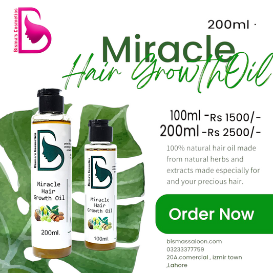 Bisma's Cosmetics Miracle Hair Growth Oil